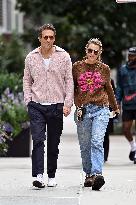 Ryan Reynolds And Blake Lively Walking Hand In Hand - NYC