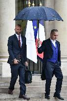 Council of Ministers at the Elysee Palace FA