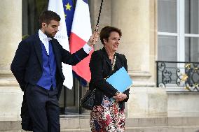 Council of Ministers at the Elysee Palace FA