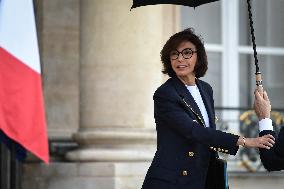 Council of Ministers at the Elysee Palace FA