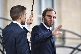 Council of Ministers at the Elysee Palace FA