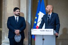 Handover Ceremony At Public Action Ministry - Paris