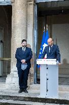 Handover Ceremony At Public Action Ministry - Paris