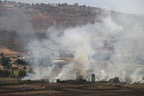 Israeli Strikes At Lebanese Border - Lebanon