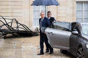 First Cabinet Meeting Of The Barnier Government - Paris