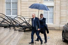 First Cabinet Meeting Of The Barnier Government - Paris