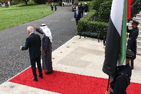 DC: President Biden Welcomes United Arab Emirates President Sheikh Mohamed bin Zayed to the White House