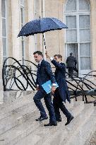 First Cabinet Meeting Of The Barnier Government - Paris