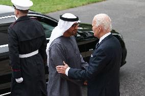 DC: President Biden Welcomes United Arab Emirates President Sheikh Mohamed bin Zayed to the White House