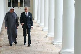 DC: President Biden Welcomes United Arab Emirates President Sheikh Mohamed bin Zayed to the White House