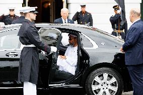 President Biden Greets United Arab Emirates President Sheikh Mohamed Bin Zayed Al Nahyan At White House