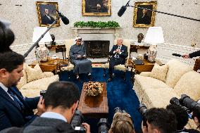 DC: President Biden Hosts UAE President Sheikh Mohamed bin Zayed for a Bilateral Meeting