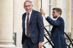 First Cabinet Meeting Of The Barnier Government - Paris