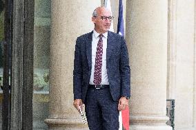 First Cabinet Meeting Of The Barnier Government - Paris