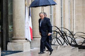 First Cabinet Meeting Of The Barnier Government - Paris