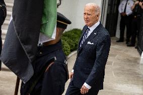 DC: President Biden Welcomes United Arab Emirates President Sheikh Mohamed bin Zayed to the White House