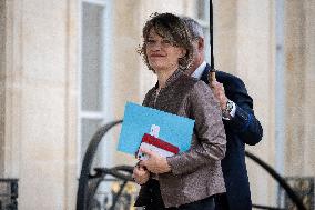 First Cabinet Meeting Of The Barnier Government - Paris