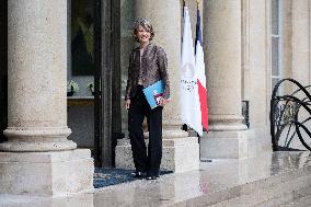 First Cabinet Meeting Of The Barnier Government - Paris