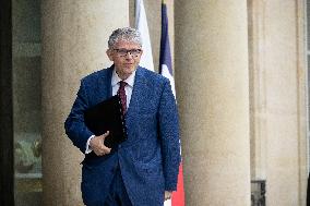 First Cabinet Meeting Of The Barnier Government - Paris