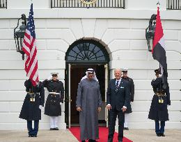 President Biden Welcomes His Highness President Sheikh Mohamed Bin Zayed Al Nahyan Of The United Arab Emirates To The White Hous