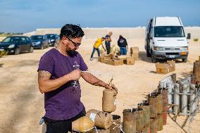 Preparing The Pyrotechnic System