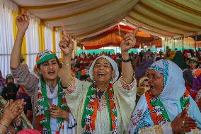 Leader Of The Opposition Rahul Gandhi Visits Kashmir For Ongoing Assembly Elections