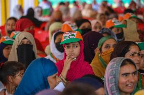 Leader Of The Opposition Rahul Gandhi Visits Kashmir For Ongoing Assembly Elections