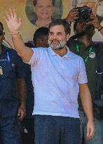 Leader Of The Opposition Rahul Gandhi Visits Kashmir For Ongoing Assembly Elections