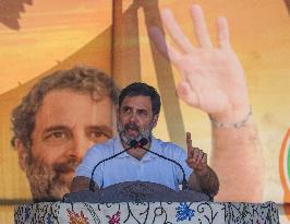 Leader Of The Opposition Rahul Gandhi Visits Kashmir For Ongoing Assembly Elections