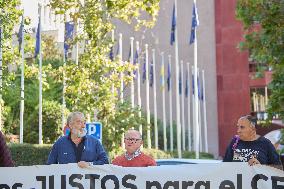 Union De Uniones De Agricultores Y Ganaderos Will Hold A Rally In Front Of The European