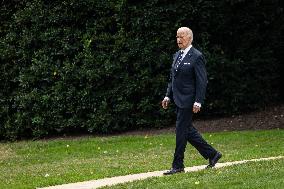 DC: President Biden Departs the White House