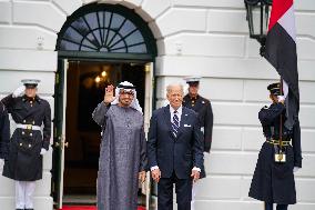 President Biden Meets With UAE President Sheikh Mohamed bin Zayed Al Nahyan At The White House