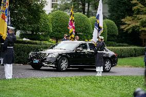 President Biden Meets With UAE President Sheikh Mohamed bin Zayed Al Nahyan At The White House