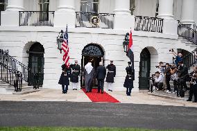 President Biden Meets With UAE President Sheikh Mohamed bin Zayed Al Nahyan At The White House