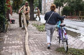 Flood Aftermath In Poland