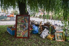 Flood Aftermath In Poland