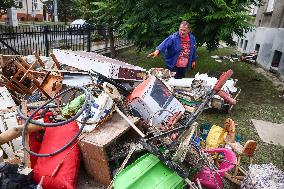 Flood Aftermath In Poland