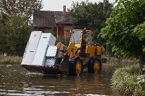 Flood Aftermath In Poland