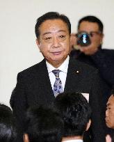 Ex-PM Noda elected Japan main opposition leader