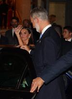 Royals Open The Teatro Real Season - Madrid