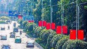 National Day Preparation in Chongqing