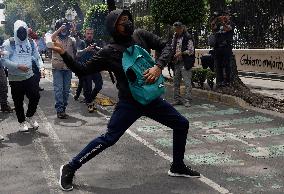 Mothers And Fathers Of The 43 Ayotzinapa Students March 10 Years After Their Disappearance