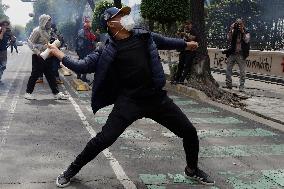 Mothers And Fathers Of The 43 Ayotzinapa Students March 10 Years After Their Disappearance