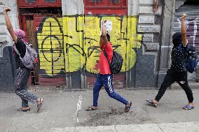 Mothers And Fathers Of The 43 Ayotzinapa Students March 10 Years After Their Disappearance