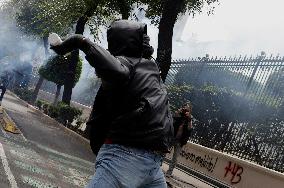 Mothers And Fathers Of The 43 Ayotzinapa Students March 10 Years After Their Disappearance