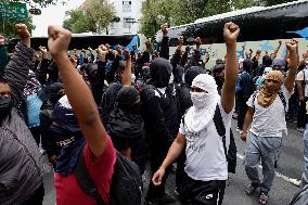 Mothers And Fathers Of The 43 Ayotzinapa Students March 10 Years After Their Disappearance