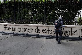 Mothers And Fathers Of The 43 Ayotzinapa Students March 10 Years After Their Disappearance