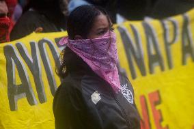 Mothers And Fathers Of The 43 Ayotzinapa Students March 10 Years After Their Disappearance