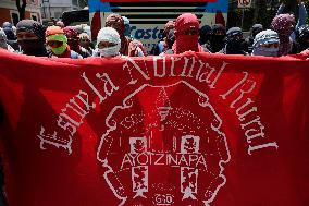 Mothers And Fathers Of The 43 Ayotzinapa Students March 10 Years After Their Disappearance