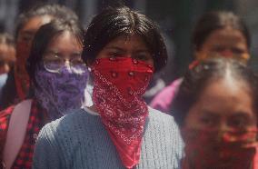 Mothers And Fathers Of The 43 Ayotzinapa Students March 10 Years After Their Disappearance